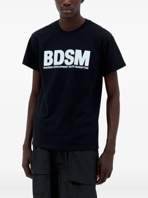 CONNIE COSTAS BDSM text-print T-shirt