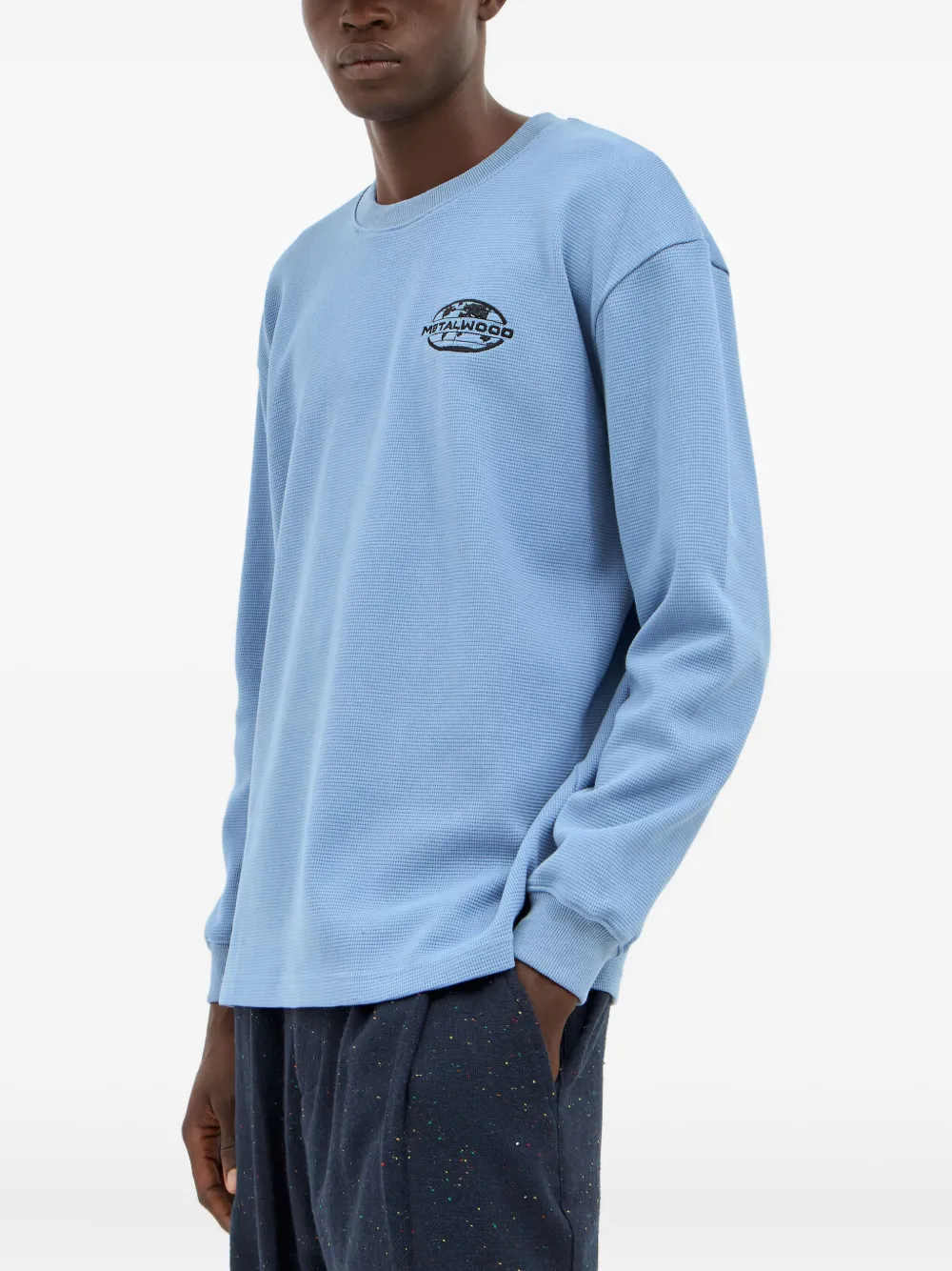 Metalwood Studio World Class Thermal T-shirt - ブルー Metalwood Studio World Class Thermal T-shirt - ブルー