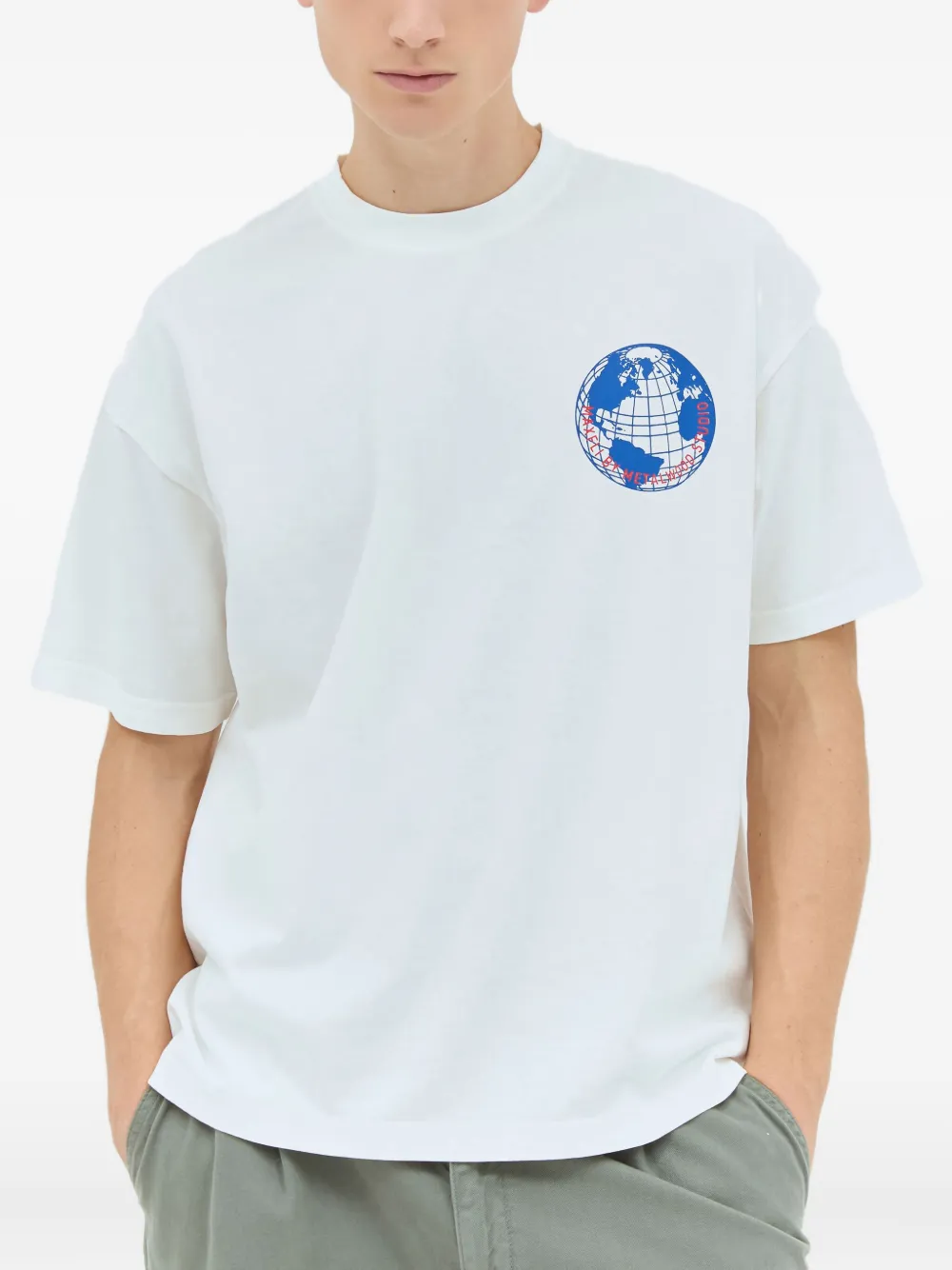 Metalwood Studio x Maxfli crew-neck T-shirt - Bianco