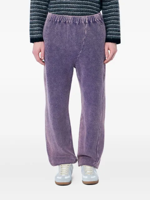 NÒMARYTHM TEXTILE twisted-panel hand-dyed trousers