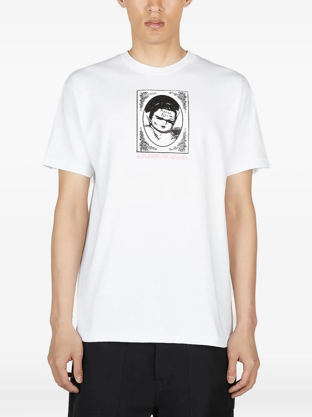 graphic-print crew-neck T-shirt