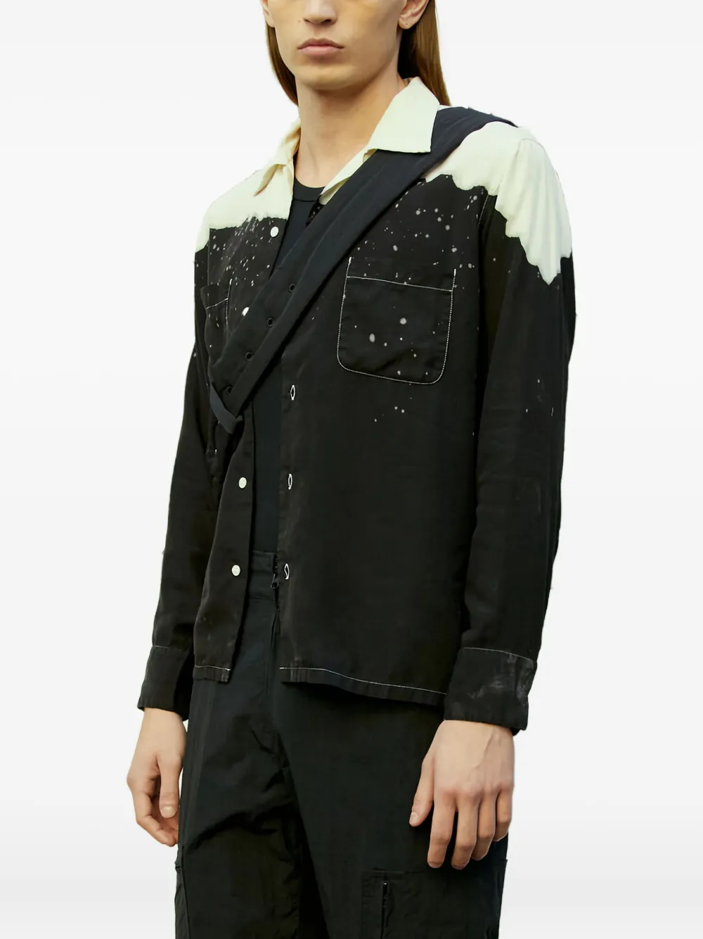 NÒMARYTHM TEXTILE two-tone shirt | Image 2