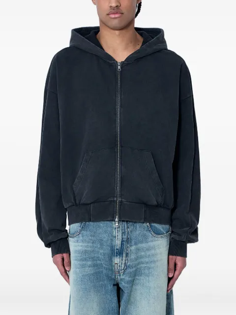 VFILES zip-up hooded sweatshirt