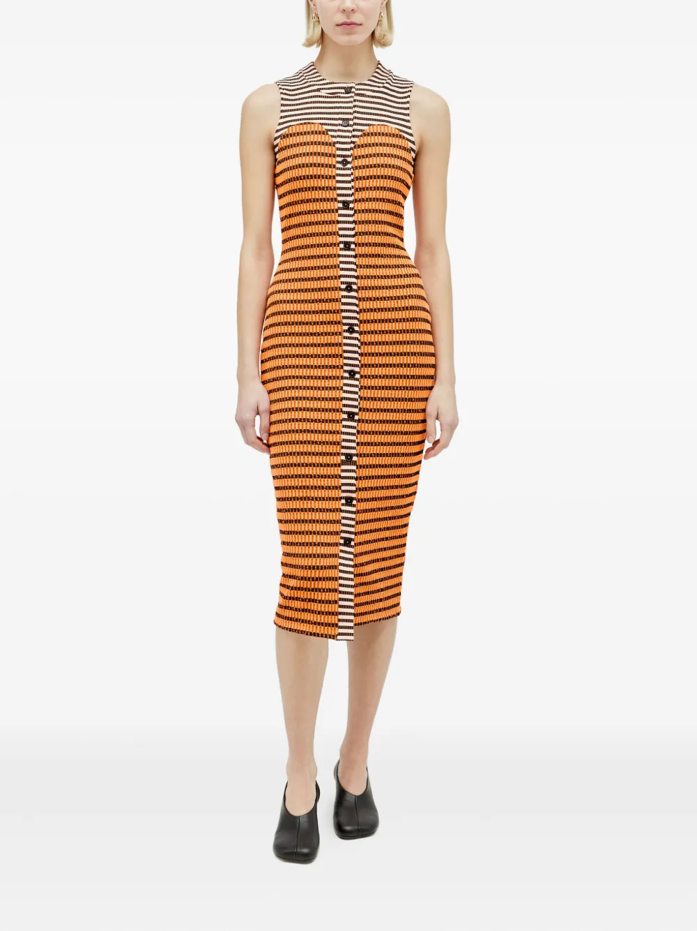 Reward If Found Cardi striped ribbed dress | Day Dresses | Image 2