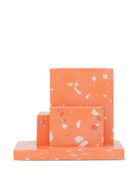 Space Available abstract-pattern print pen holder 