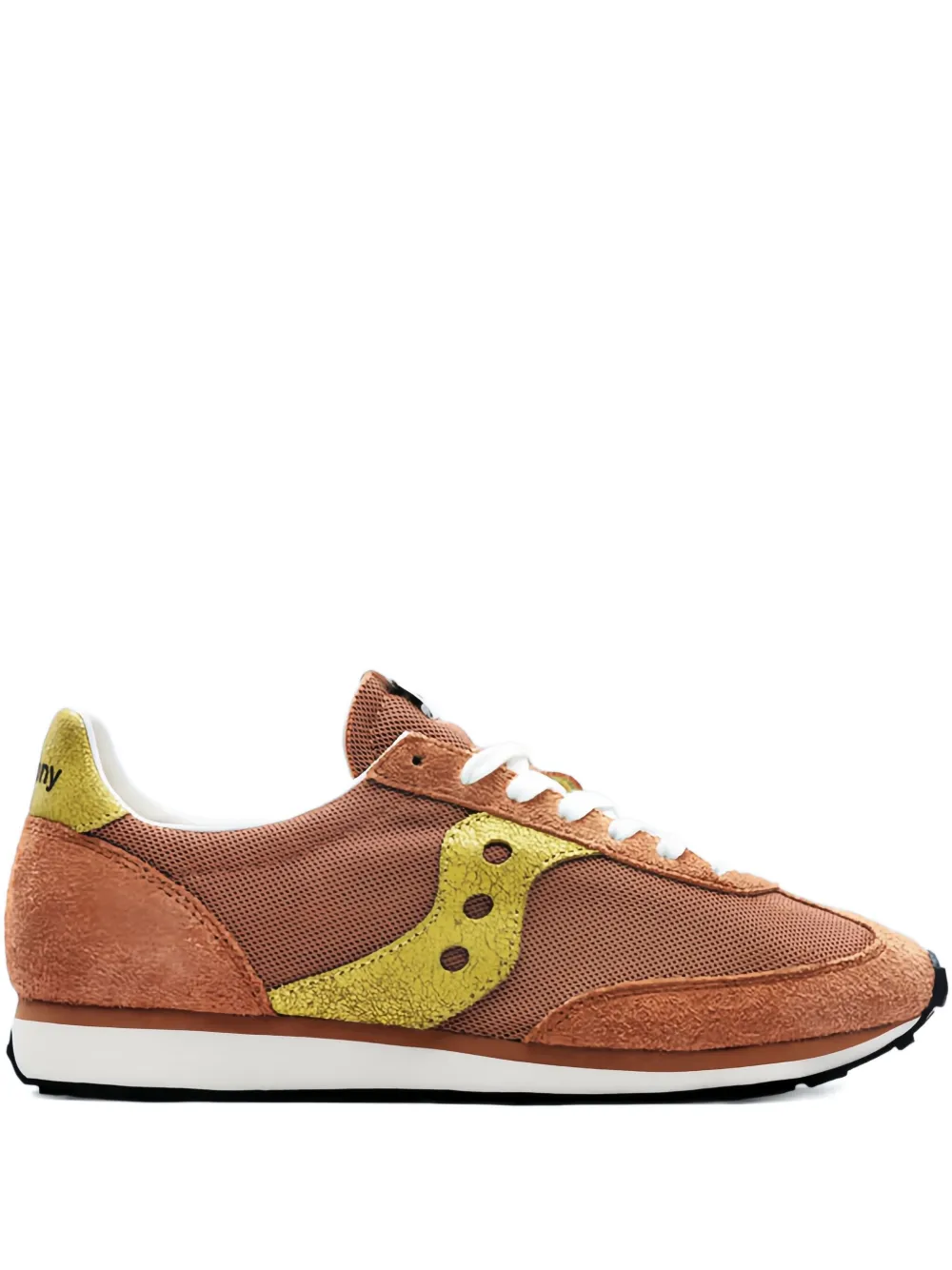 Saucony Gripper suede sneakers Orange