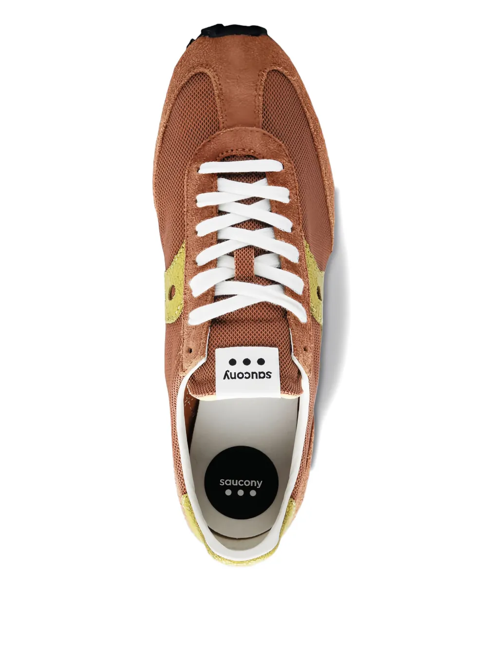 Saucony Gripper suede sneakers Orange