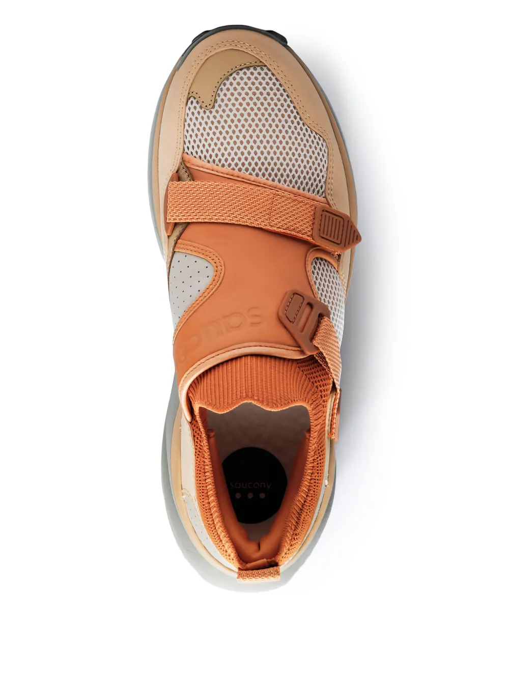 Saucony Grid X Ultra mesh sneakers Orange
