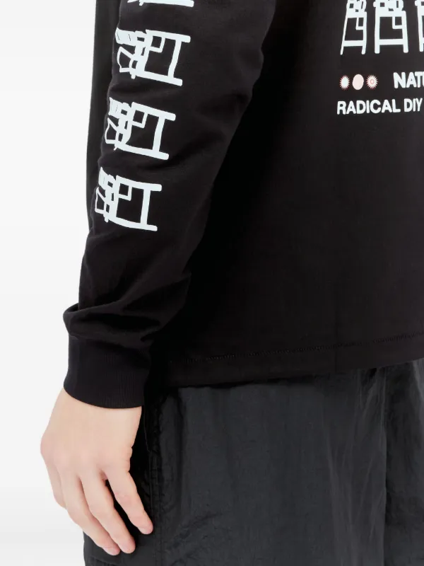 Space Available グラフィック ロングTシャツ | ブラック | FARFETCH JP