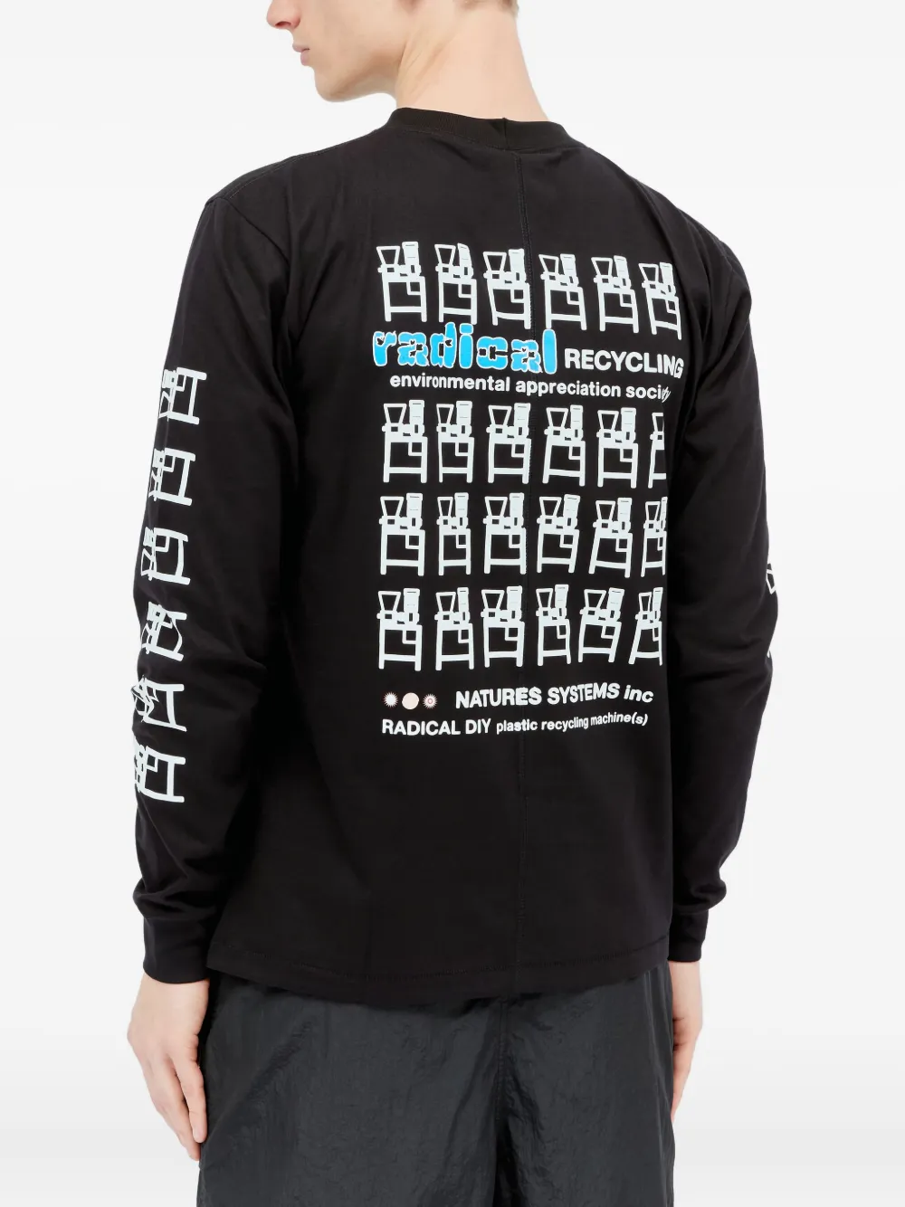 Space Available long-sleeve graphic-print T-shirt | T-Shirts | Image 2