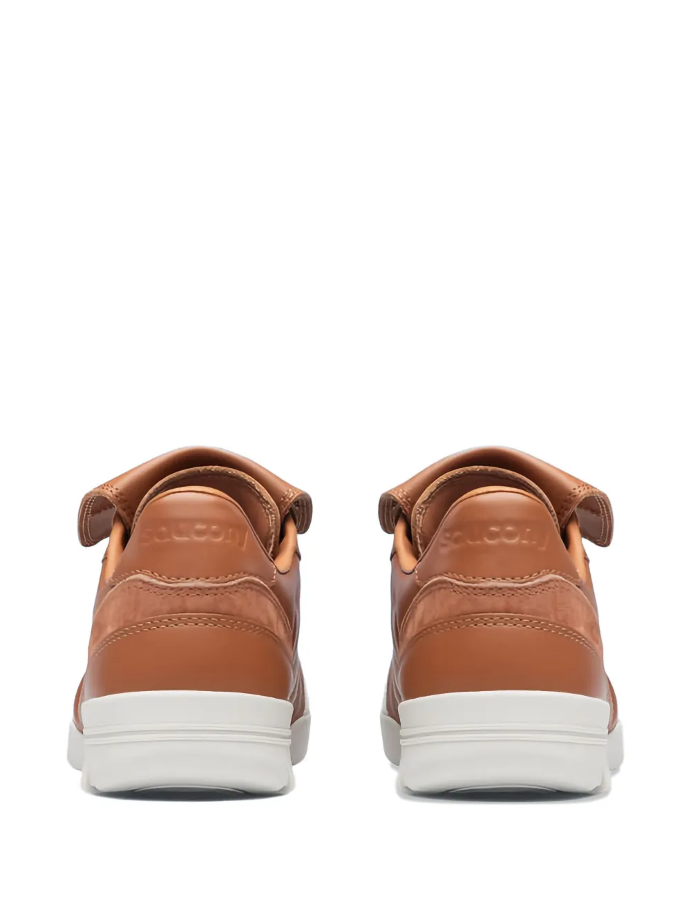 Saucony 586i S leren sneakers Bruin
