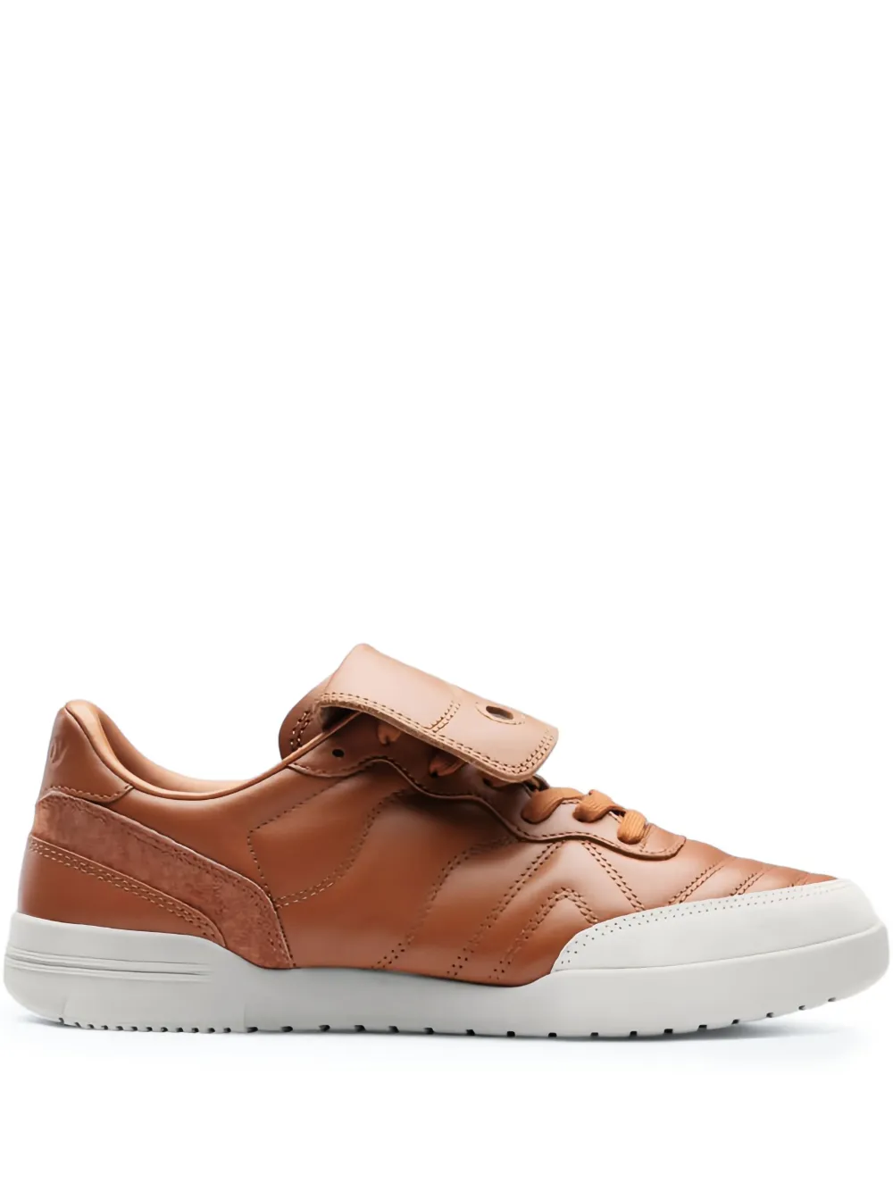 Saucony 586i S leren sneakers Bruin