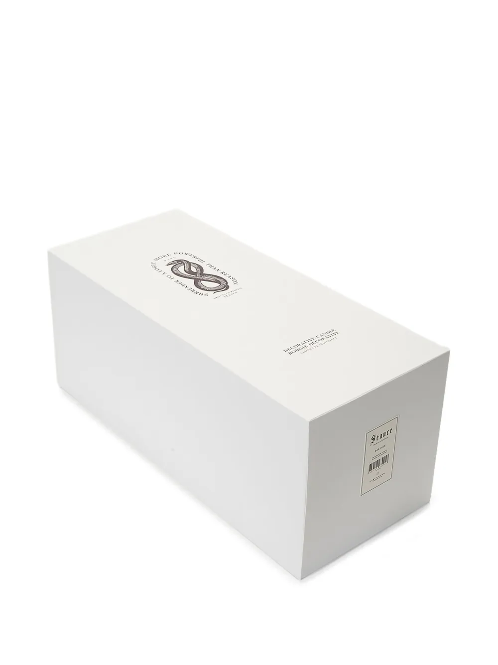 Stance Sculpted Candle In White