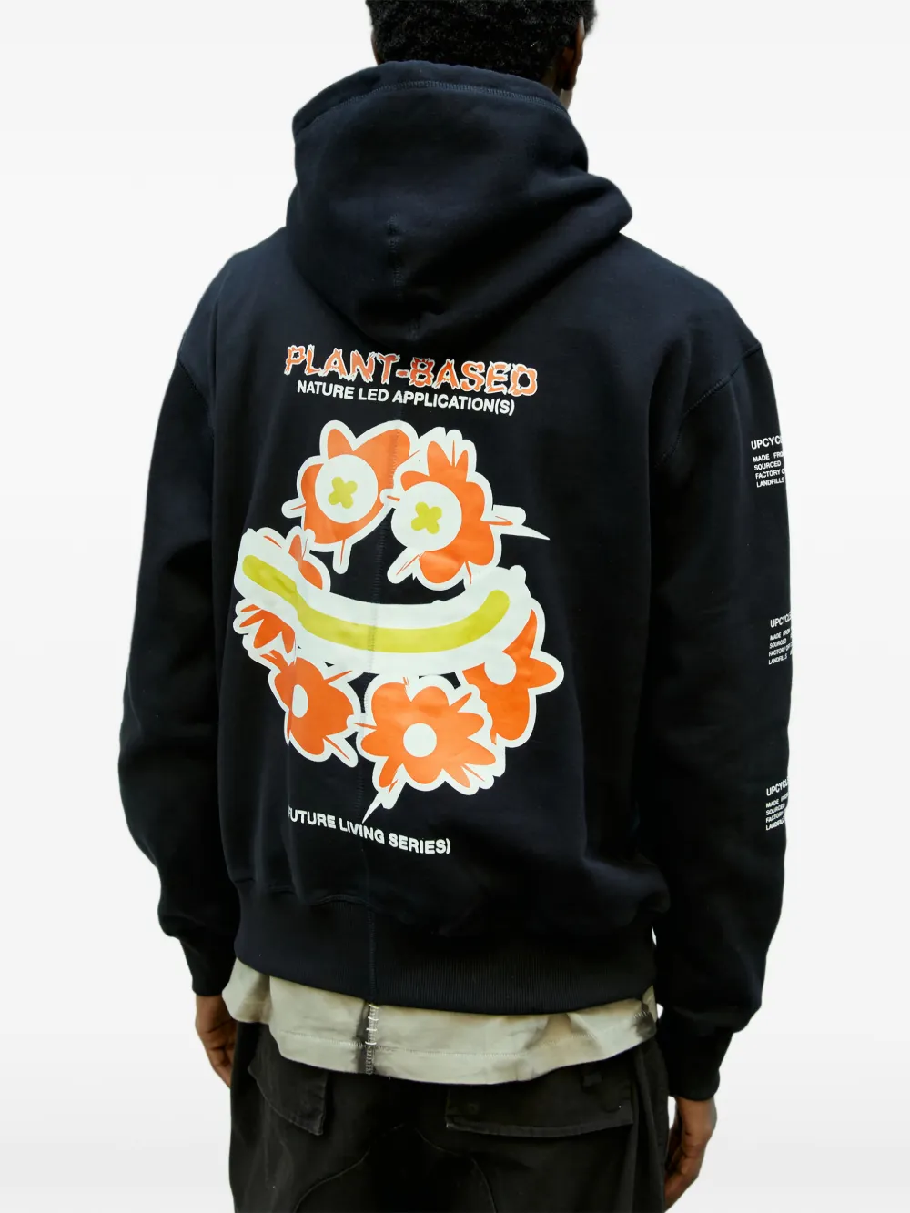  Space Available Sudadera Plant Based Con Capucha - Negro 