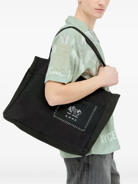 Space Available patch-pocket tote bag