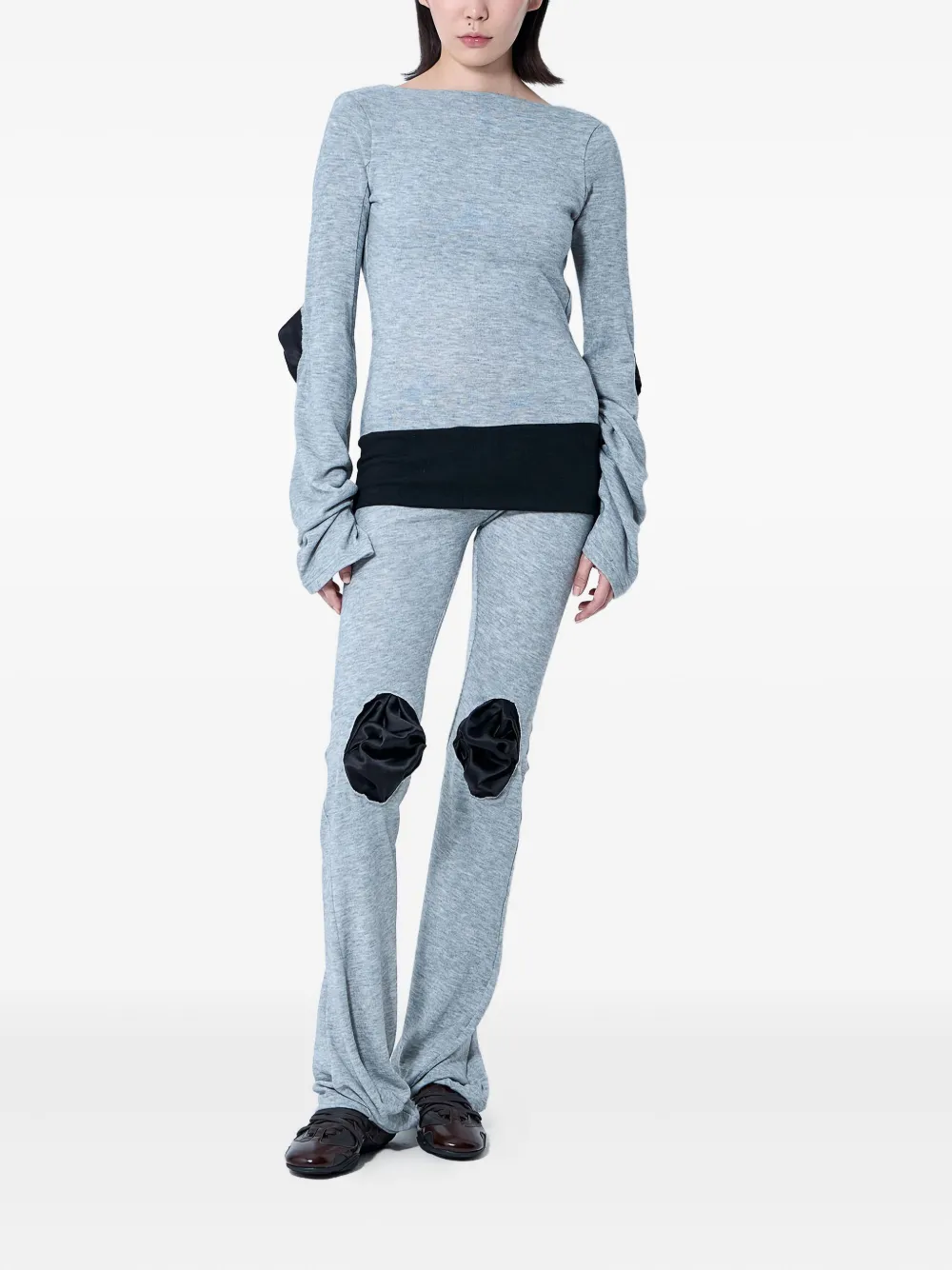 Sia Arnika open-back elbow-patch top | Blouses | Image 2