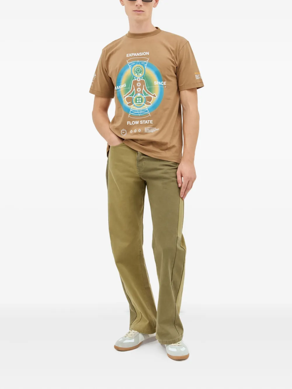 Space Available Making Space graphic-print crew-neck T-shirt | T-Shirts | Image 2