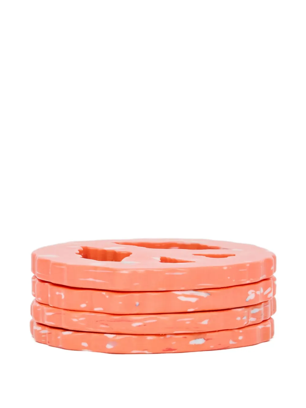  Space Available Clouded Peace Coasters - Orange 