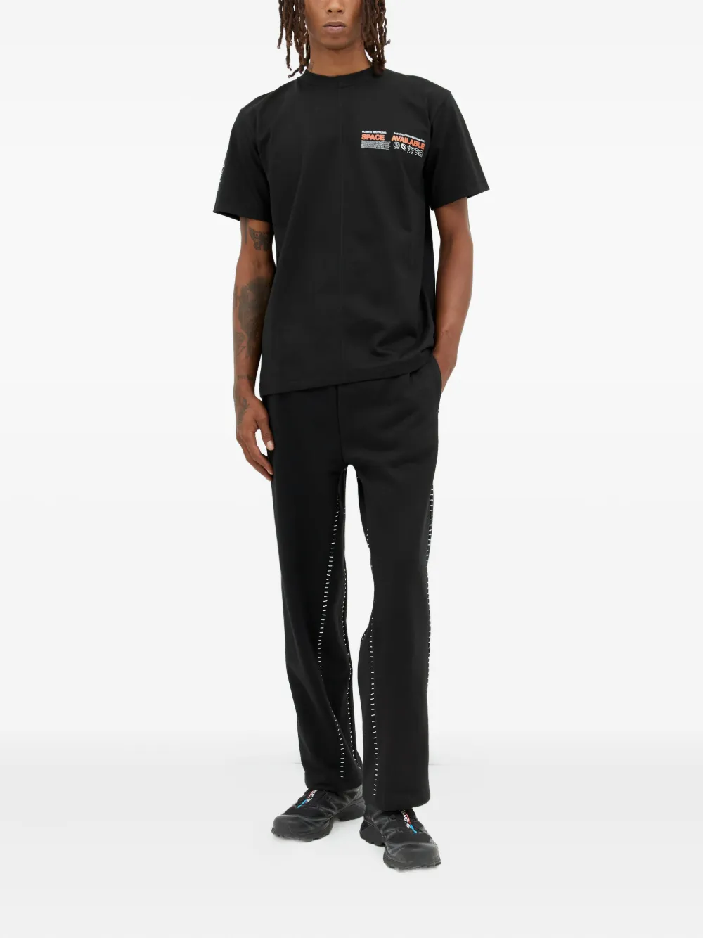 Space Available topstitched jersey trousers | Regular-Fit & Straight Leg Pants | Image 2