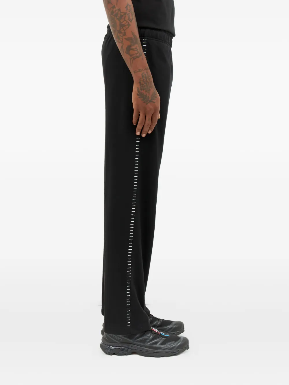 Space Available Jersey broek met stiksel Zwart