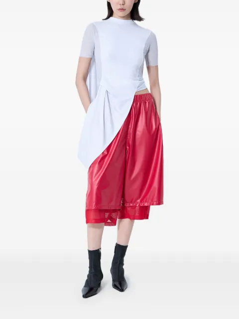 Sia Arnika mesh-panel draped top