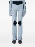 Sia Arnika satin knee-pad trousers - GREY
