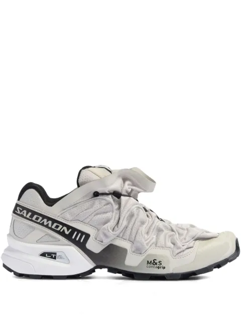 Salomon Speedcross 3 缩褶拼接短款蕾丝运动鞋