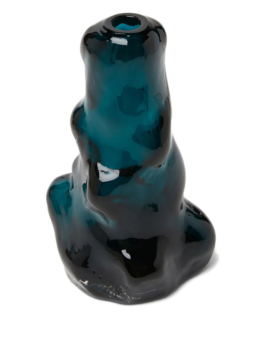 Agmes abstract glass vase (15.2cm x 11.4cm) | Vases | Image 2