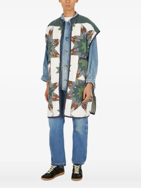 Bonum quilted star-print coat
