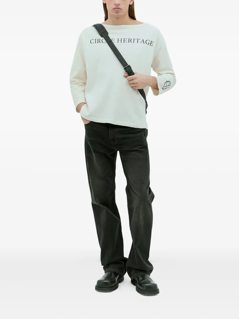 CIRCLE HERITAGE Thermal logo-detail top | T-Shirts | Image 2