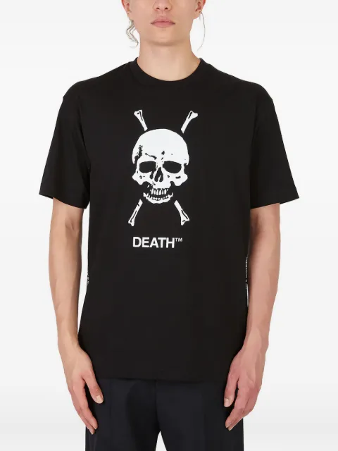 Death Cigarettes skull-print T-shirt