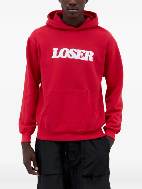 CONNIE COSTAS Loser print hoodie