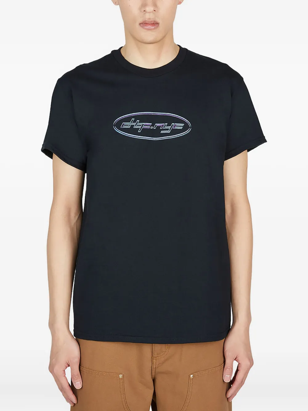 logo-print cotton T-shirt