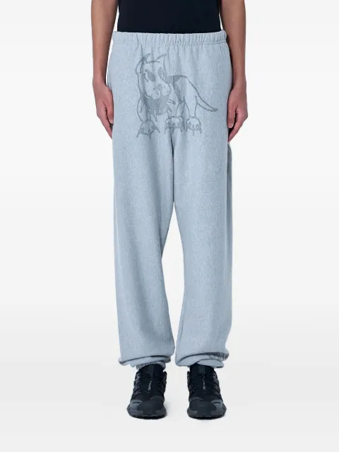 CHITÈ graphic-print cotton track pants