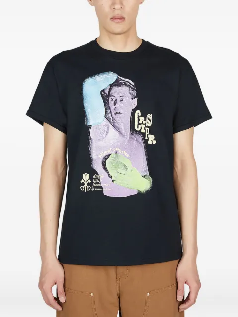 DTF.NYC graphic-print crewneck T-shirt