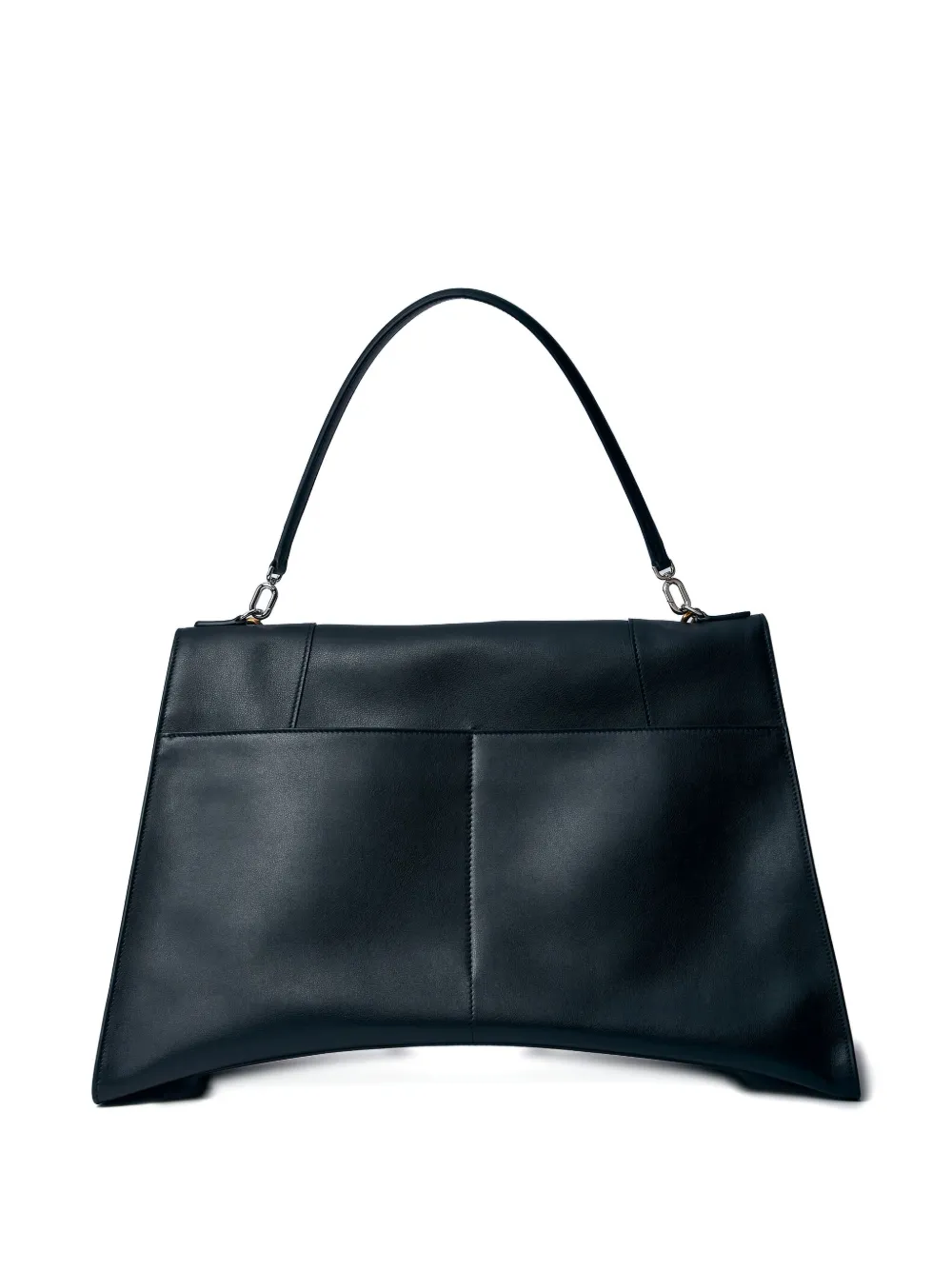 Balenciaga large Soft Hourglass flap tote bag Zwart