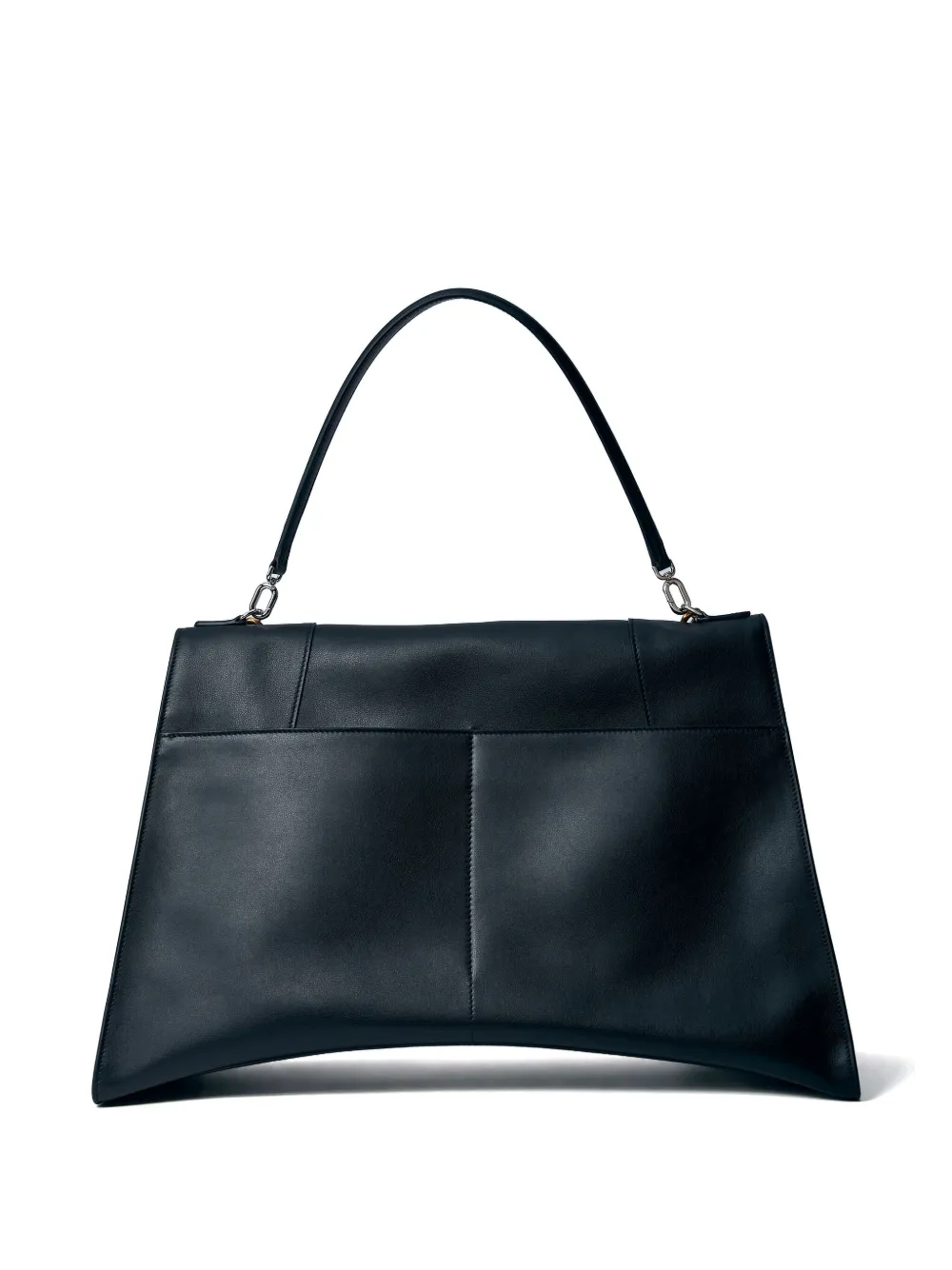 Balenciaga Soft Hourglass grote shopper met omslag - Zwart