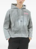 DEMON Hurricane zip-up hoodie - Grey