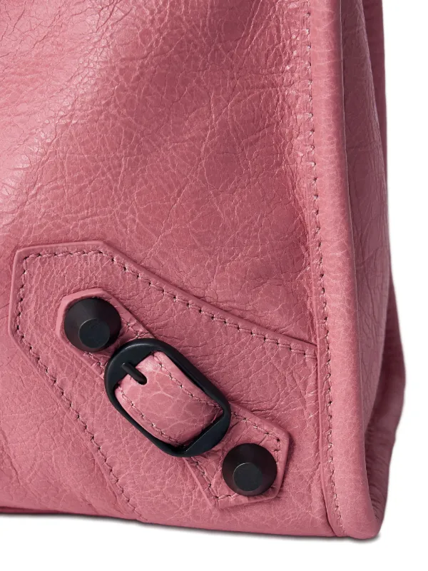 24AW new/BALENCIAGA ル・シティスモールトートバッグ Bag Pink Le City Small leather tote bag in pink - Balenciaga | Mytheresa