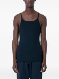 GREG ROSS scoop-neck ribbed tank top - Black