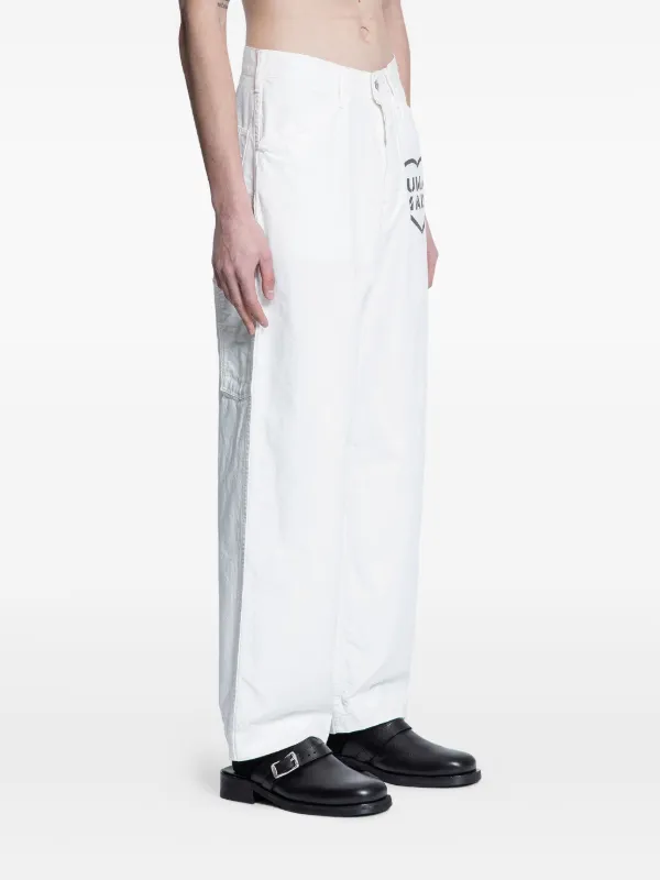 Human Made ロゴ パンツ | ホワイト | FARFETCH JP