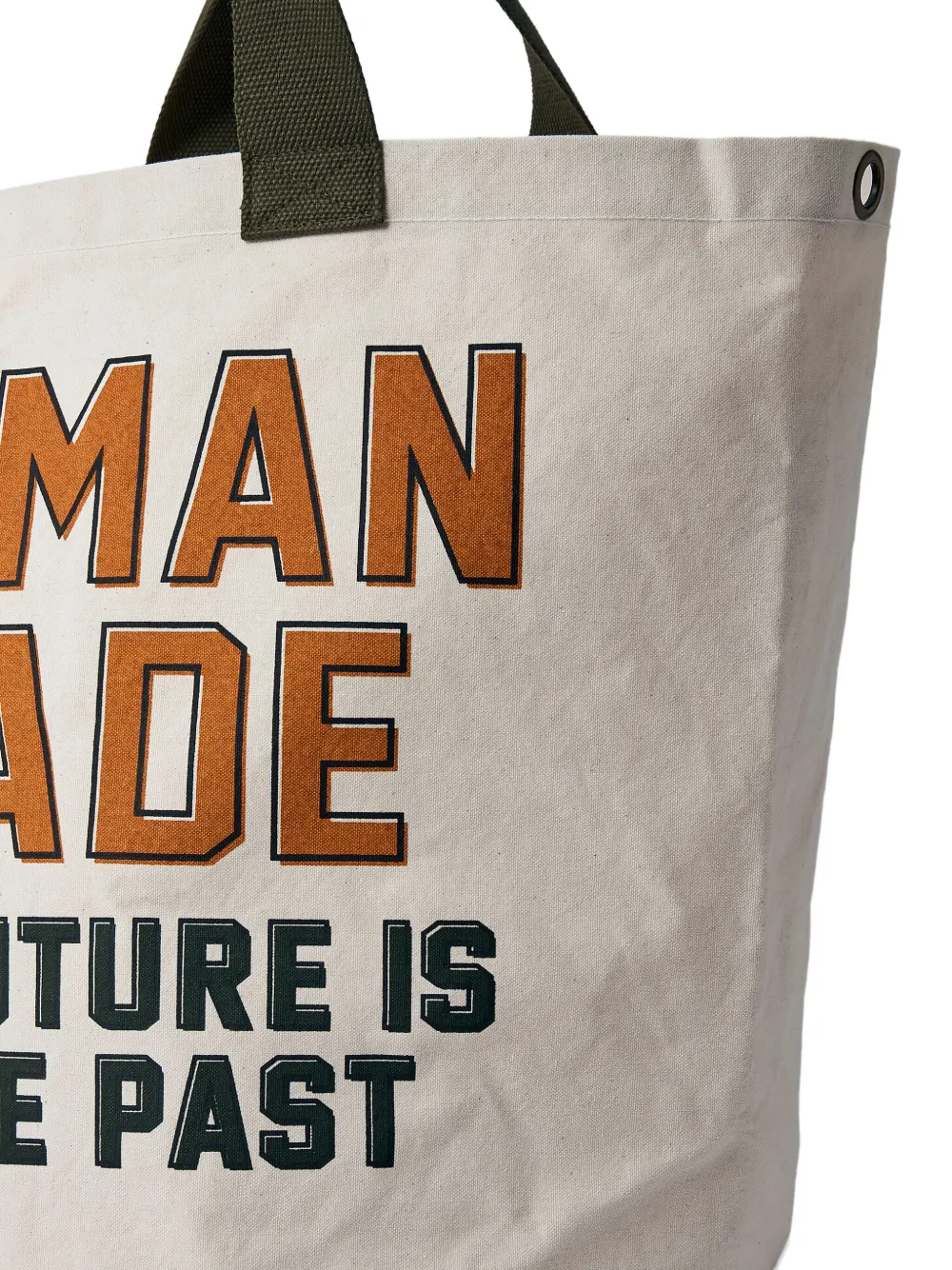 Human Made Shopper met logopatroon Beige
