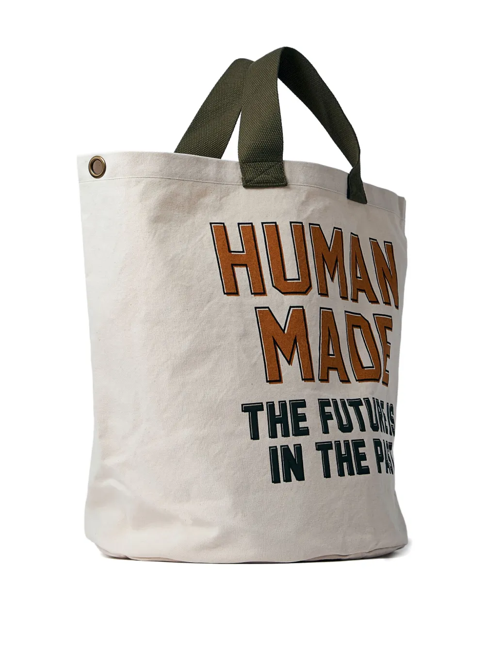 Human Made Shopper met logopatroon Beige
