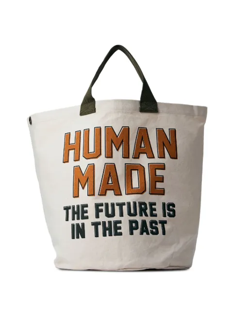 Human Made logo-motif tote bag