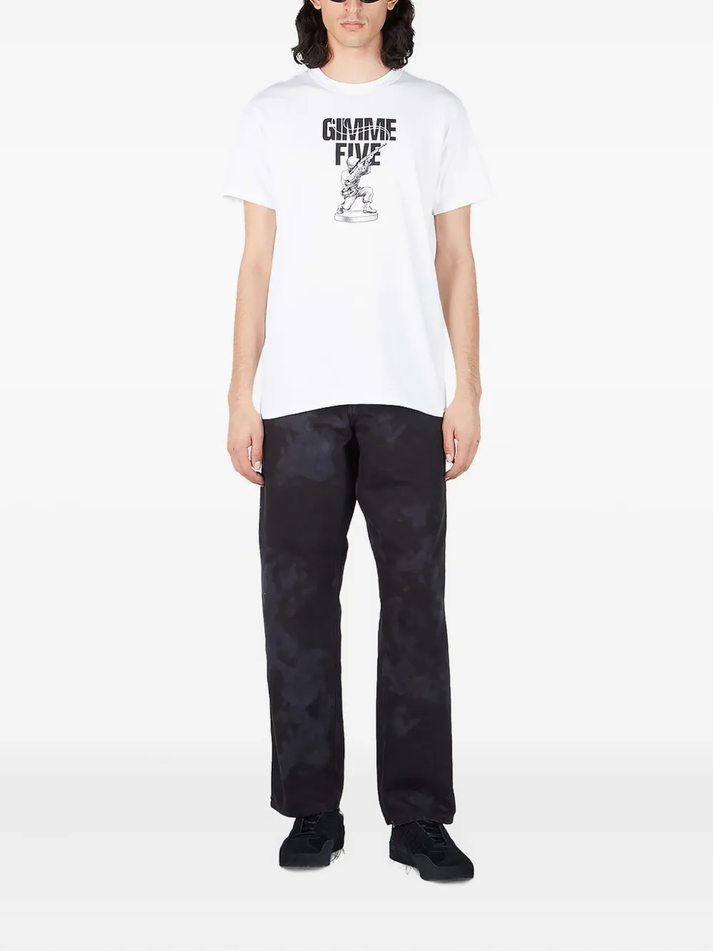Gimme 5 Soldier graphic-print crew-neck T-shirt | T-Shirts | Image 2