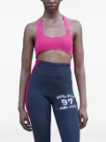 GREG ROSS racerback raw-cut top - Pink