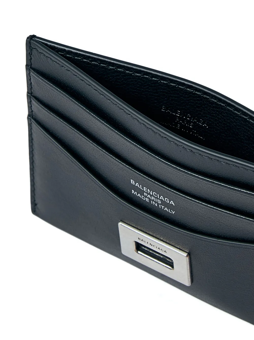 Balenciaga Rodeo leren pasjeshouder Zwart