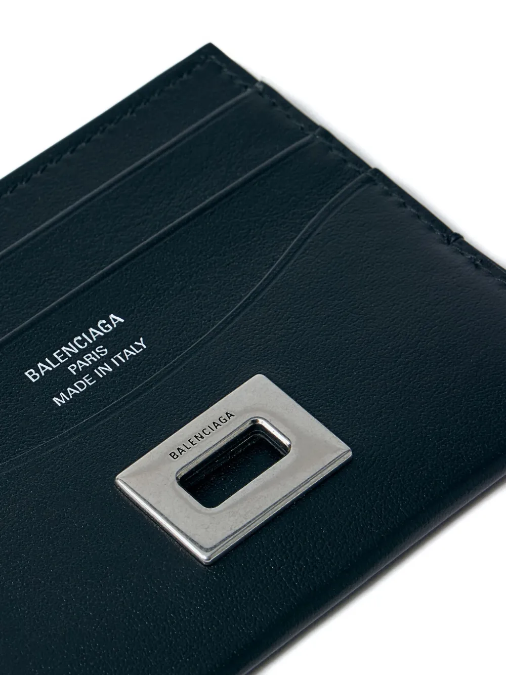 Balenciaga Rodeo leren pasjeshouder Zwart