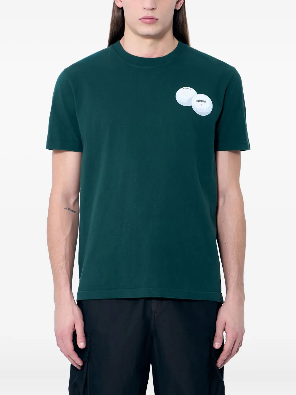 graphic-print crew neck T-shirt