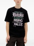 ICE & TECHNO TH Fan graphic-print crew-neck T-shirt - Black
